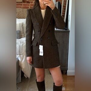 Zara Double-Breasted Coat